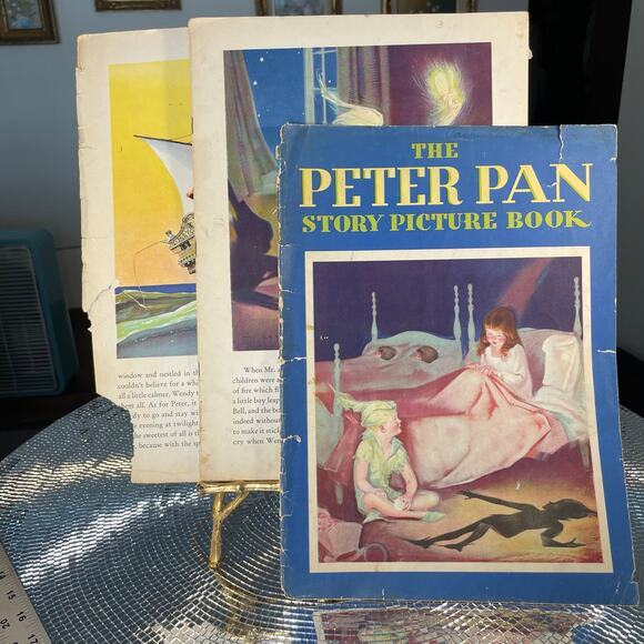 Vintage Soft Cover, The Peter Pan Story Picture Book 1934 - Picture 1 of 16